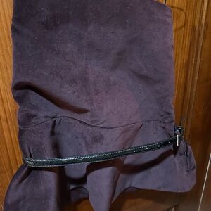 Zara Deep Purple Fabric strapless top- tag off - never wore.